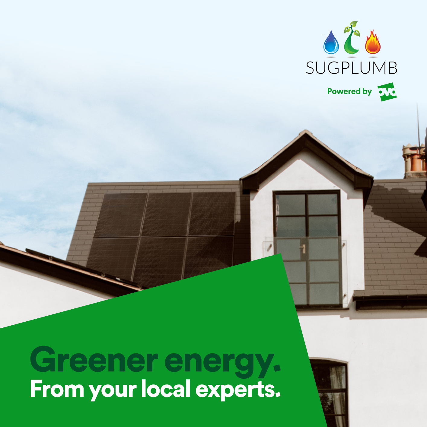 Power Up Your Community: OVO and Sugplumb  launch new solar offering in the Aberdeenshire area.